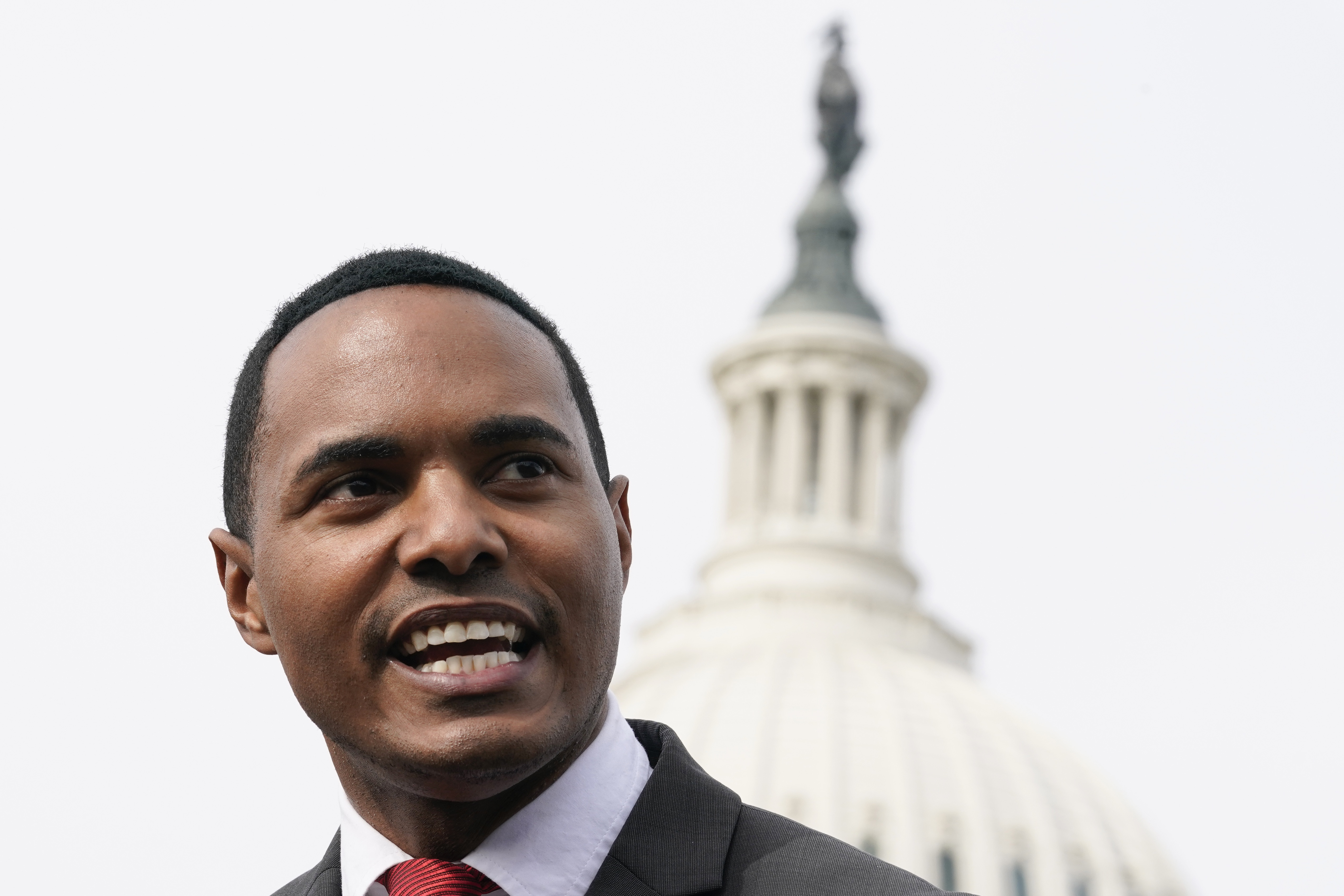 Ritchie Torres near the Capitol
